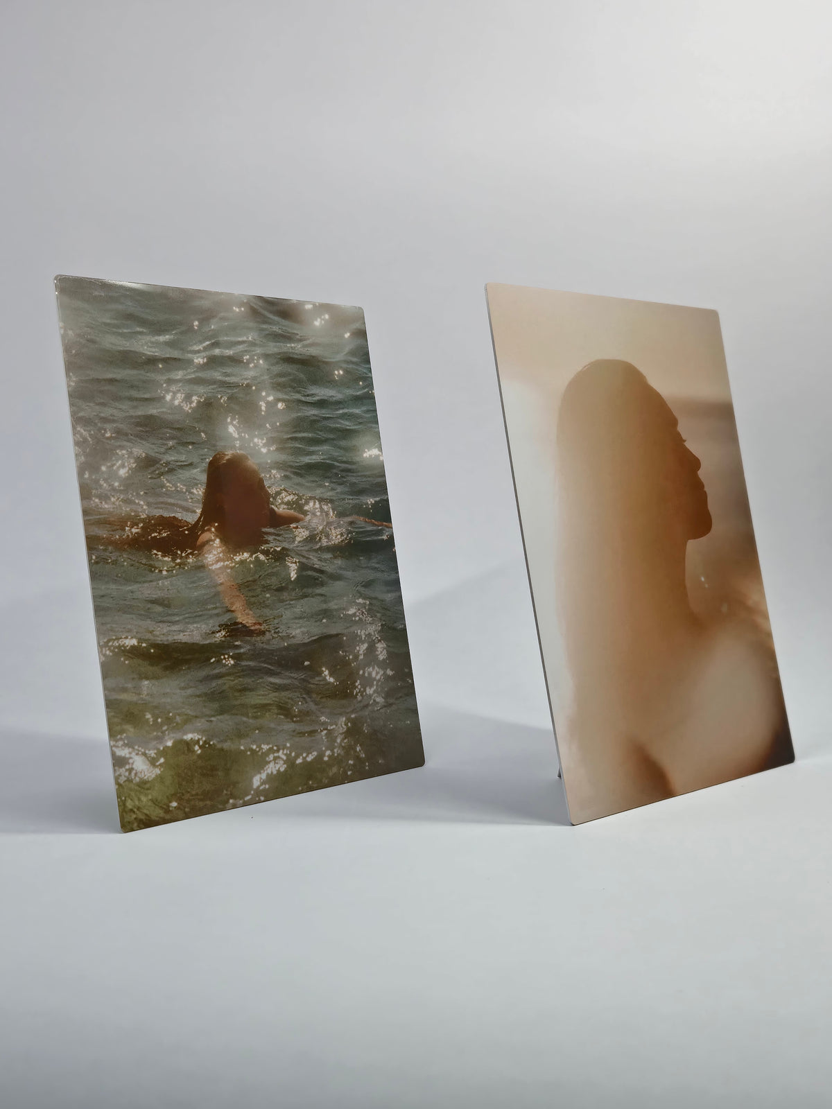 Create Your Custom gloss white Metal Print