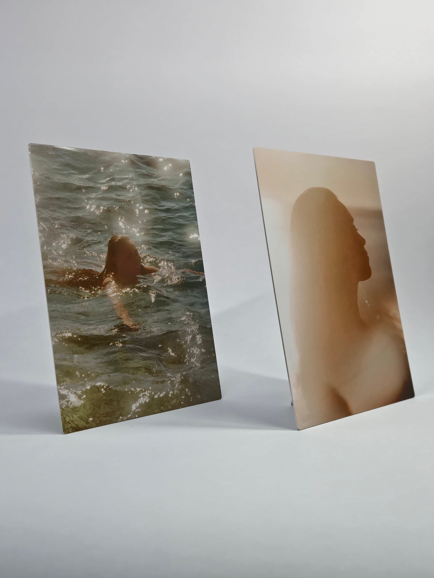Create Your Custom gloss white Metal Print
