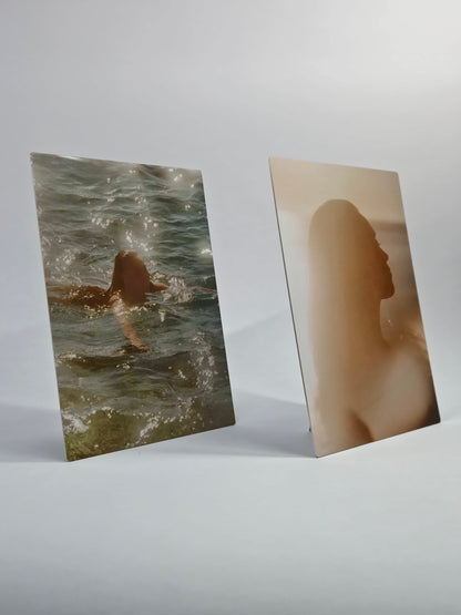 Create Your Custom gloss white Metal Print