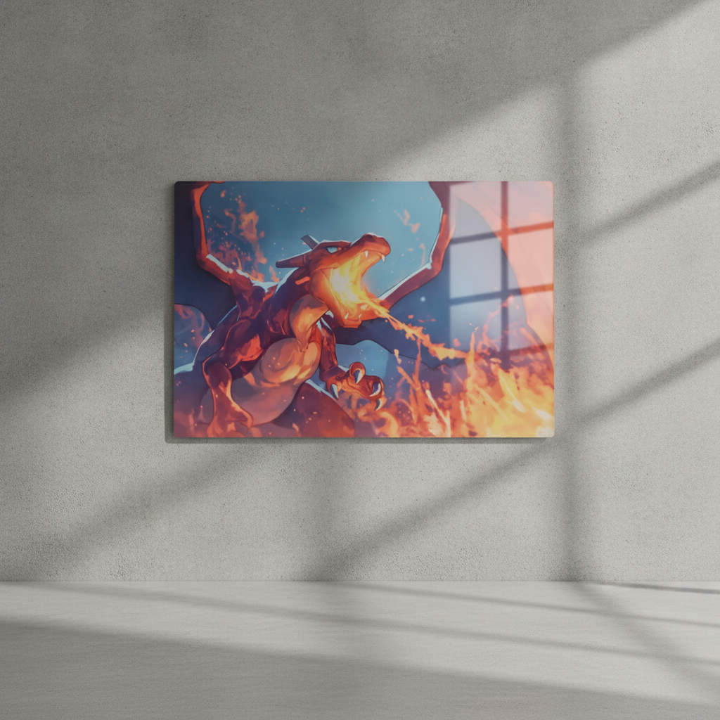 Create Your Custom gloss white Metal Print