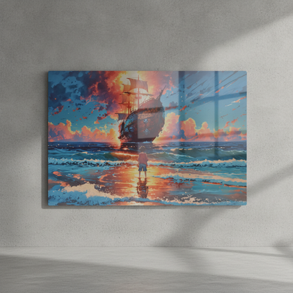 Create Your Custom gloss white Metal Print