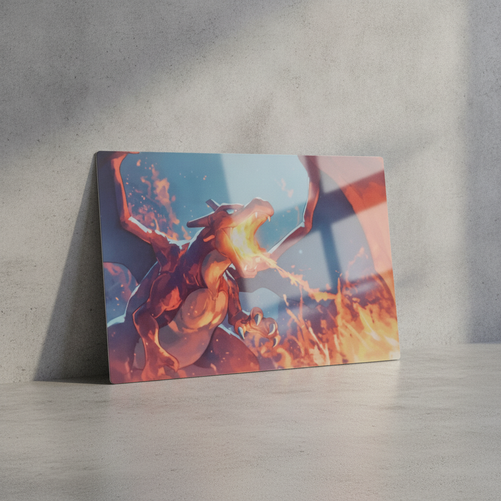 Create Your Custom gloss white Metal Print